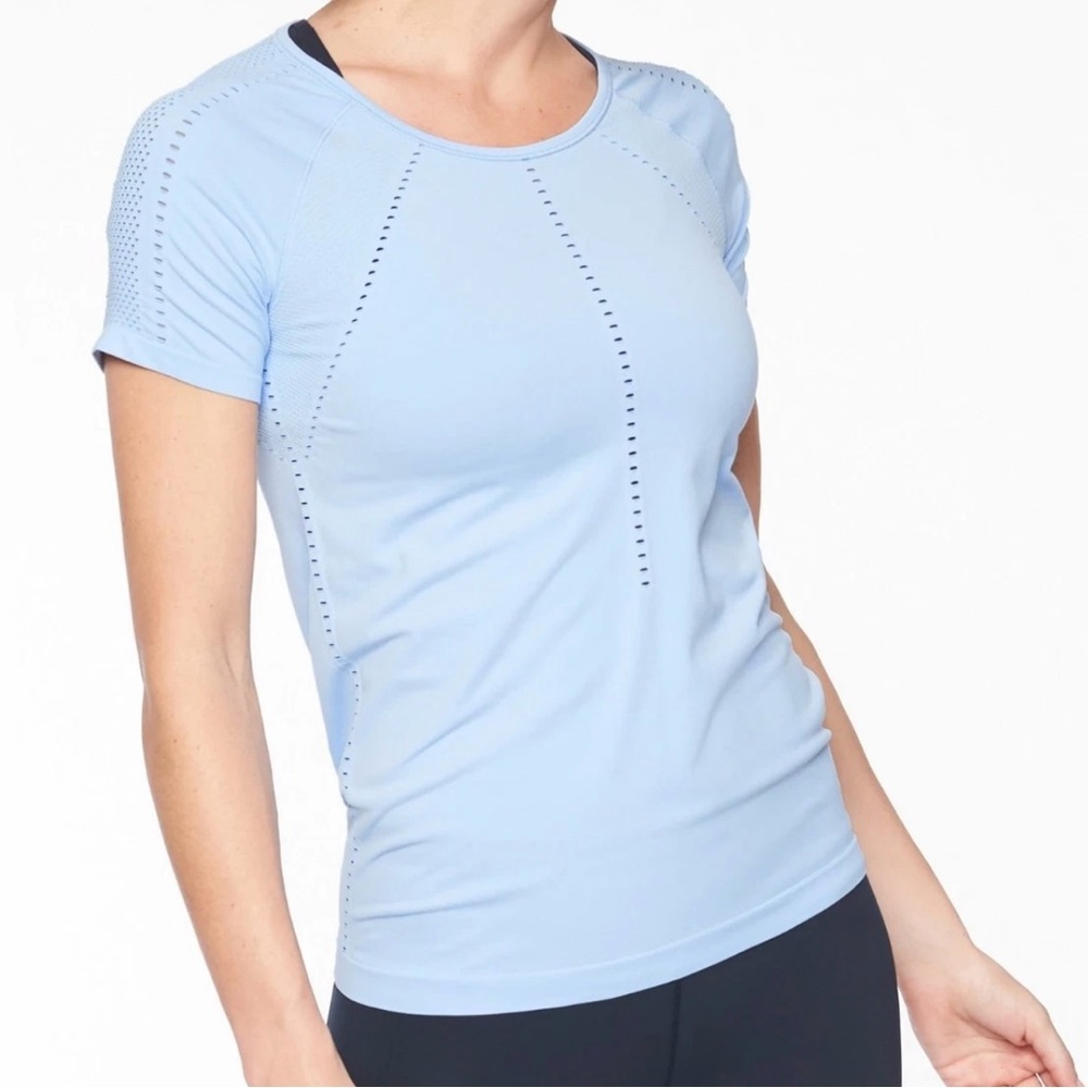 ATHLETA “Foothill” Short Sleeve Performance Top - Picture 2 of 14